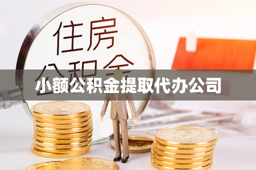 山西小额公积金提取代办公司