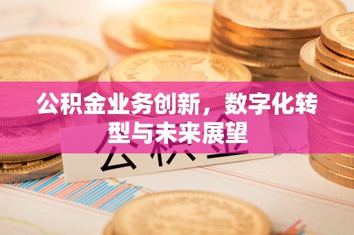 山西公积金业务创新，数字化转型与未来展望