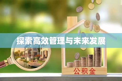 山西探索高效管理与未来发展